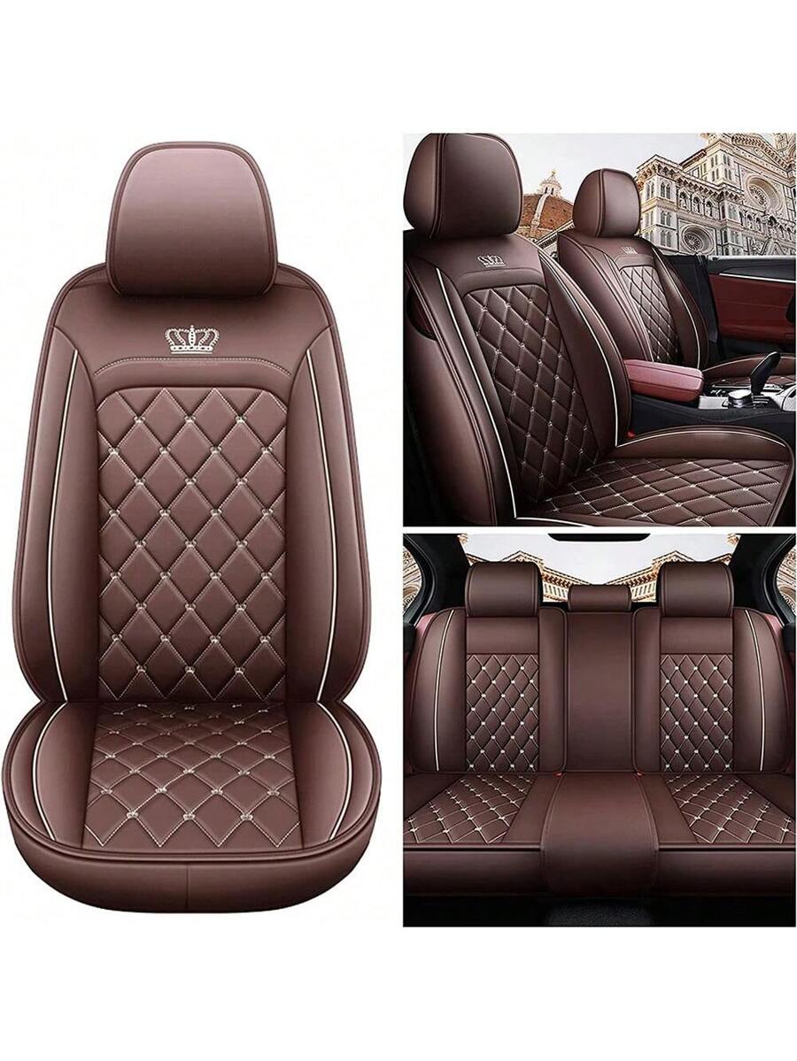 Leather Car Seat Covers Full Set Universal - PU Deri Araba Koltuğu Kılıfı Ön