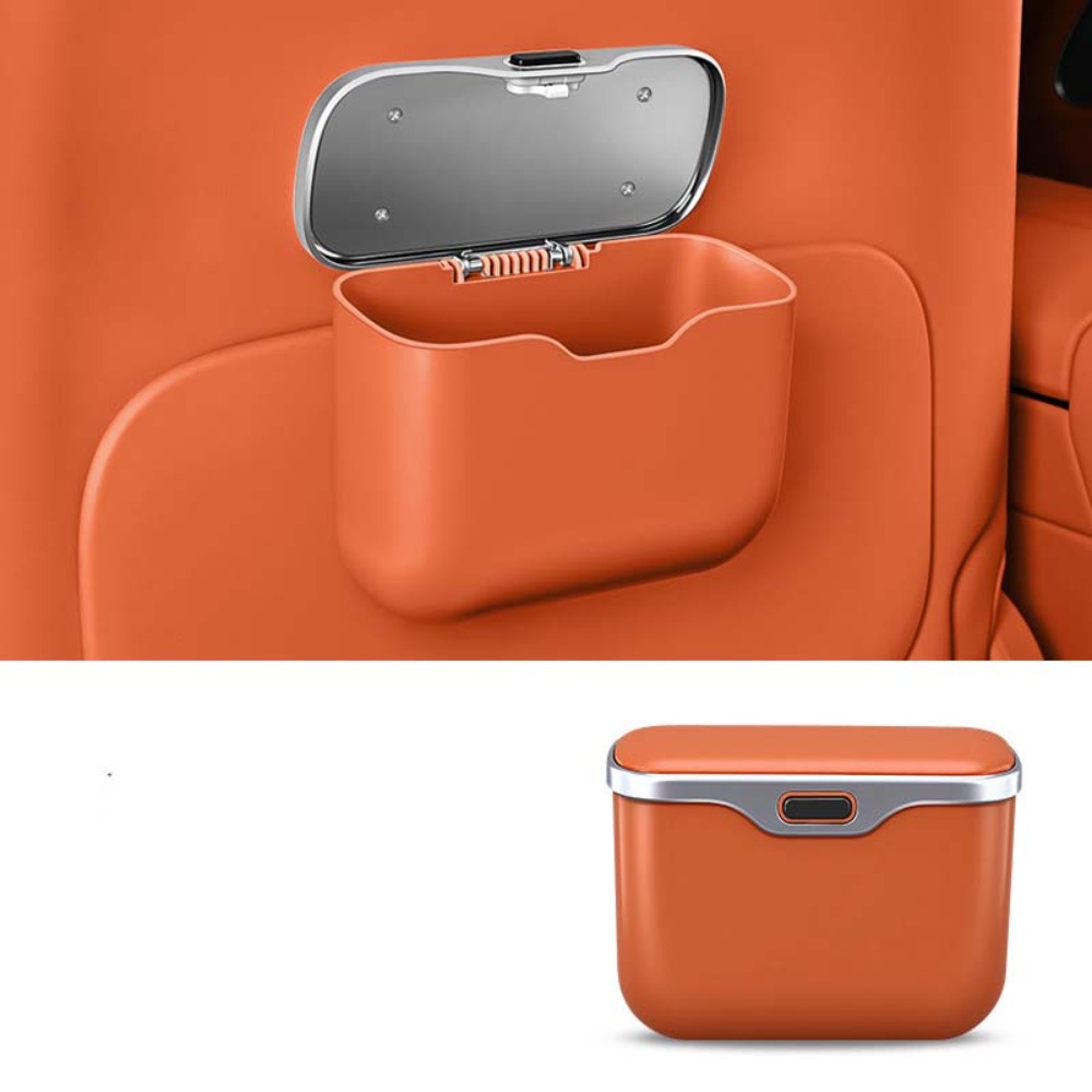 Waterproof Car Trash Can With Lid - Çok fonksiyonlu Araba Çöp Kutusu Kapaklı