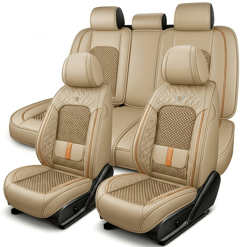 Leather Car Seat Covers Full Set Universal - Jetour T2, Dacia Jogger, EX30, Model