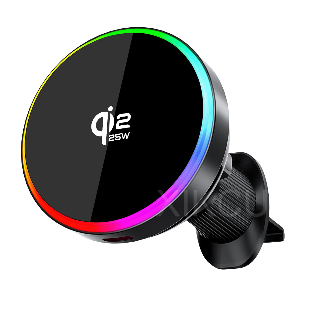 qi2.2 25W Araç İçi Kablosuz Şa - Magnetic Phone Holder For Car Vent incelemesi ve fiyatı