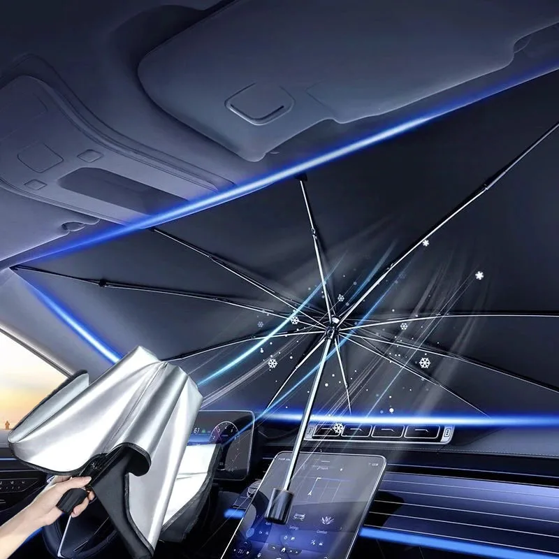 Araba Güneşliği Ön Cam Şemsiye - Car Sunshade Windshield Umbrella Foldable incelemesi ve fiyatı