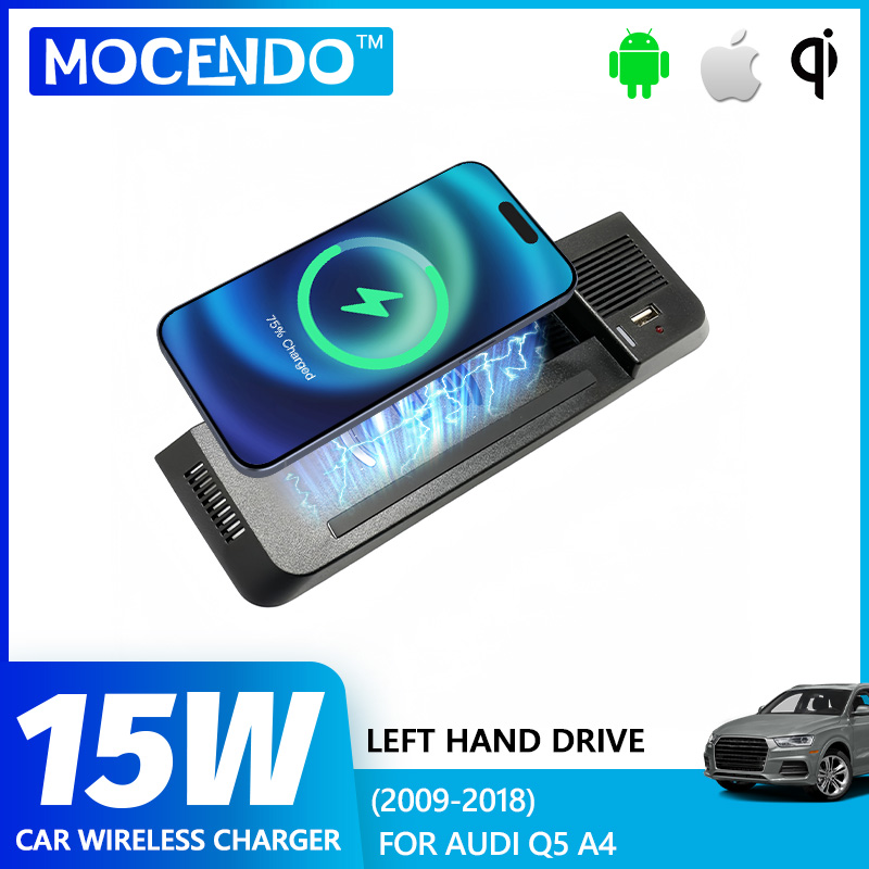 Audi A4 B8 B9 A4 Allroad A5 S5 - Wireless Car Charger Mount Fast Charging incelemesi ve fiyatı