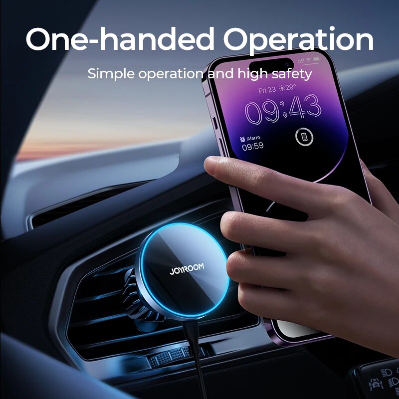 Joyroom manyetik araç telefonu - Wireless Car Charger Mount Fast Charging incelemesi ve fiyatı