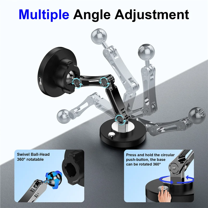 Manyetik araba kablosuz şarj s - Wireless Car Charger Mount Fast Charging incelemesi ve fiyatı
