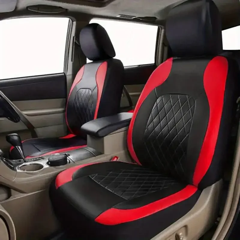 Evrensel Suni Deri Araba Koltu - Leather Car Seat Covers Full Set Universal incelemesi ve fiyatı