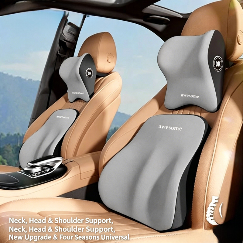 Araba Boyun Yastığı ve Bel Des - Memory Foam Car Neck Pillow Lumbar Support incelemesi ve fiyatı