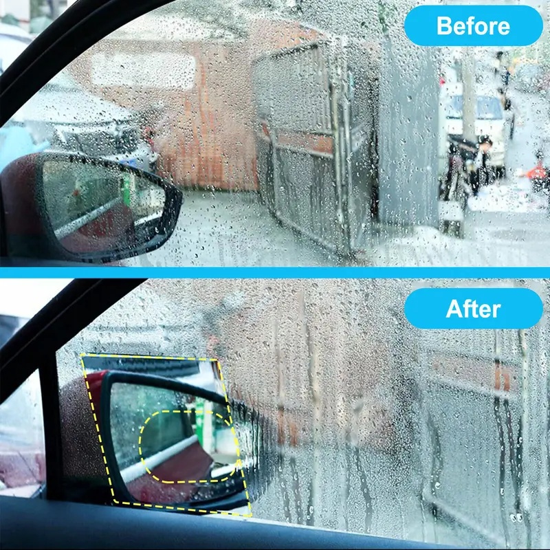 4 adet Araba Dikiz Aynası Koru - Anti Glare Car Rearview Mirror Film incelemesi ve fiyatı