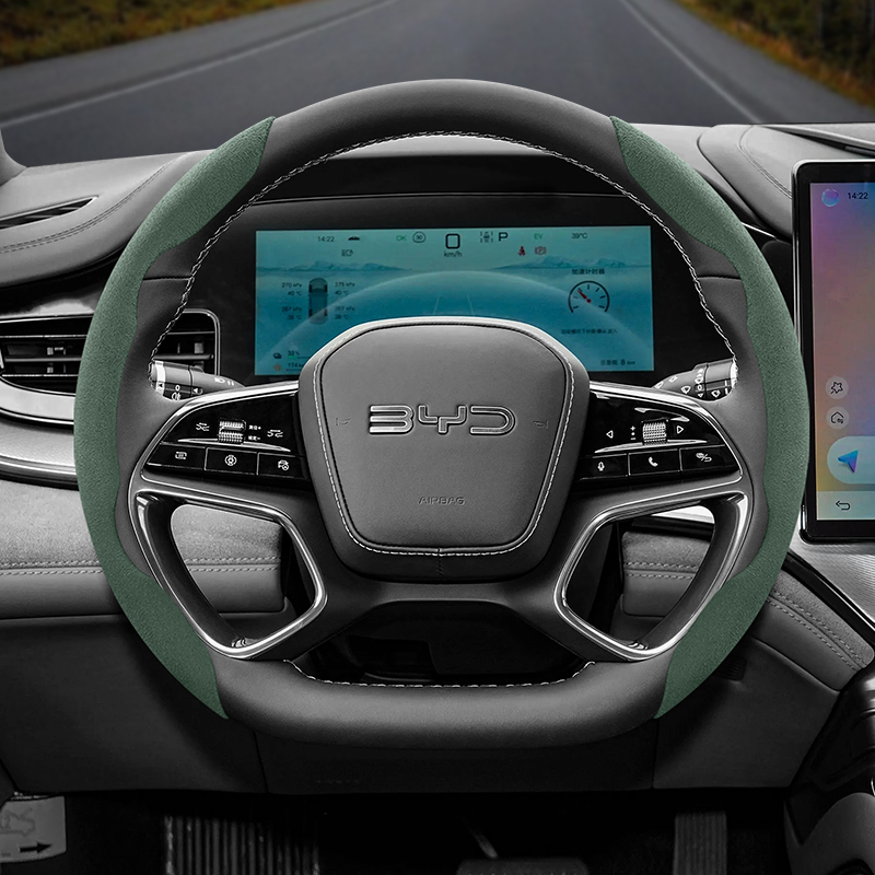 Byd için Uygun Kaymaz Toka Par - Car Steering Wheel Cover Anti Slip Breathable incelemesi ve fiyatı