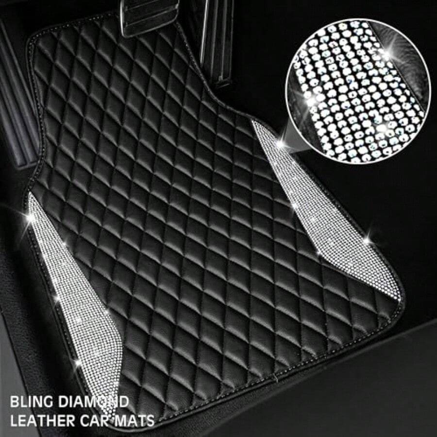 Deri Araba Paspasları Parlak E - Car Floor Mats Universal Waterproof Leather incelemesi ve fiyatı