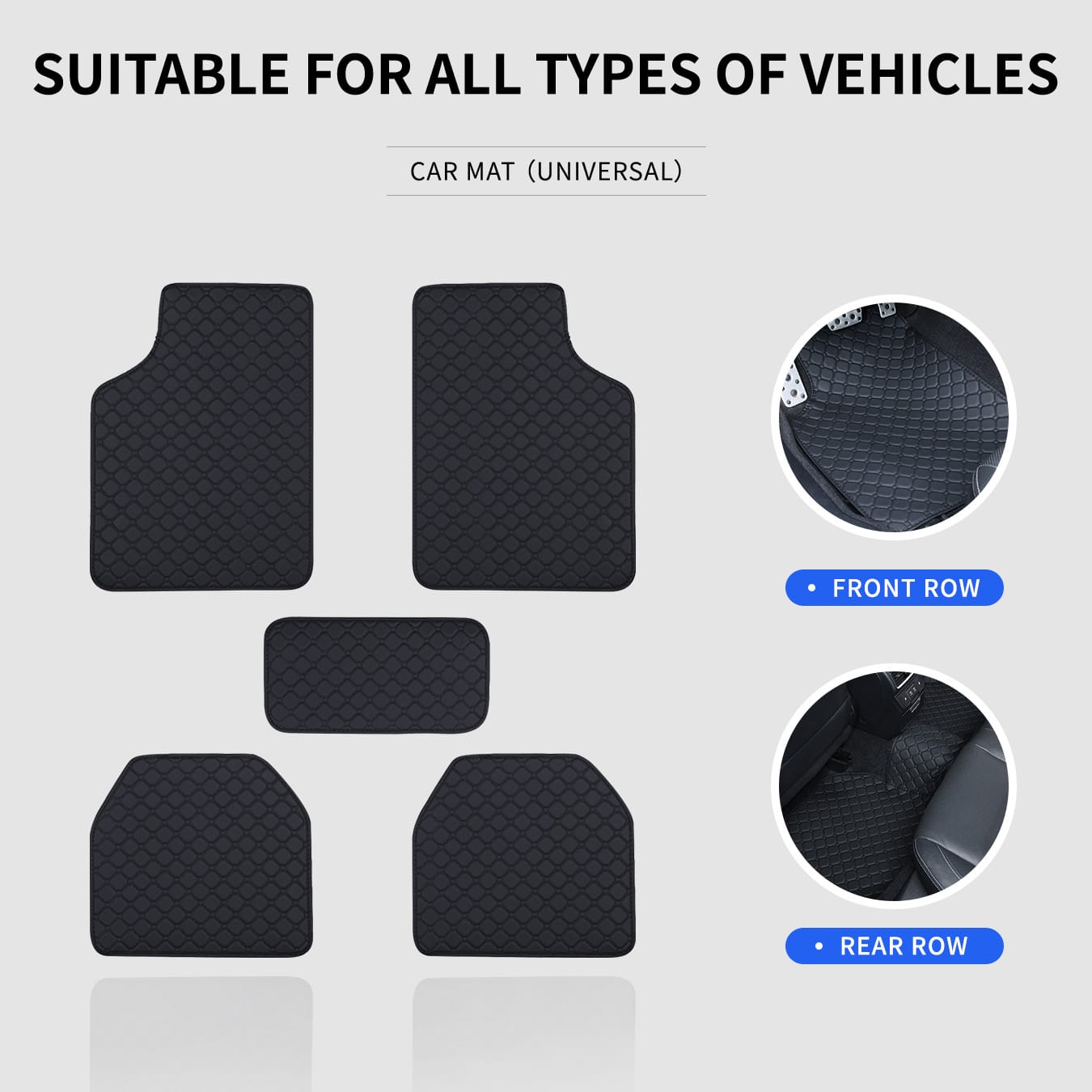 Tam Set Otomobil Paspasları, E - Car Floor Mats Universal Waterproof Leather incelemesi ve fiyatı