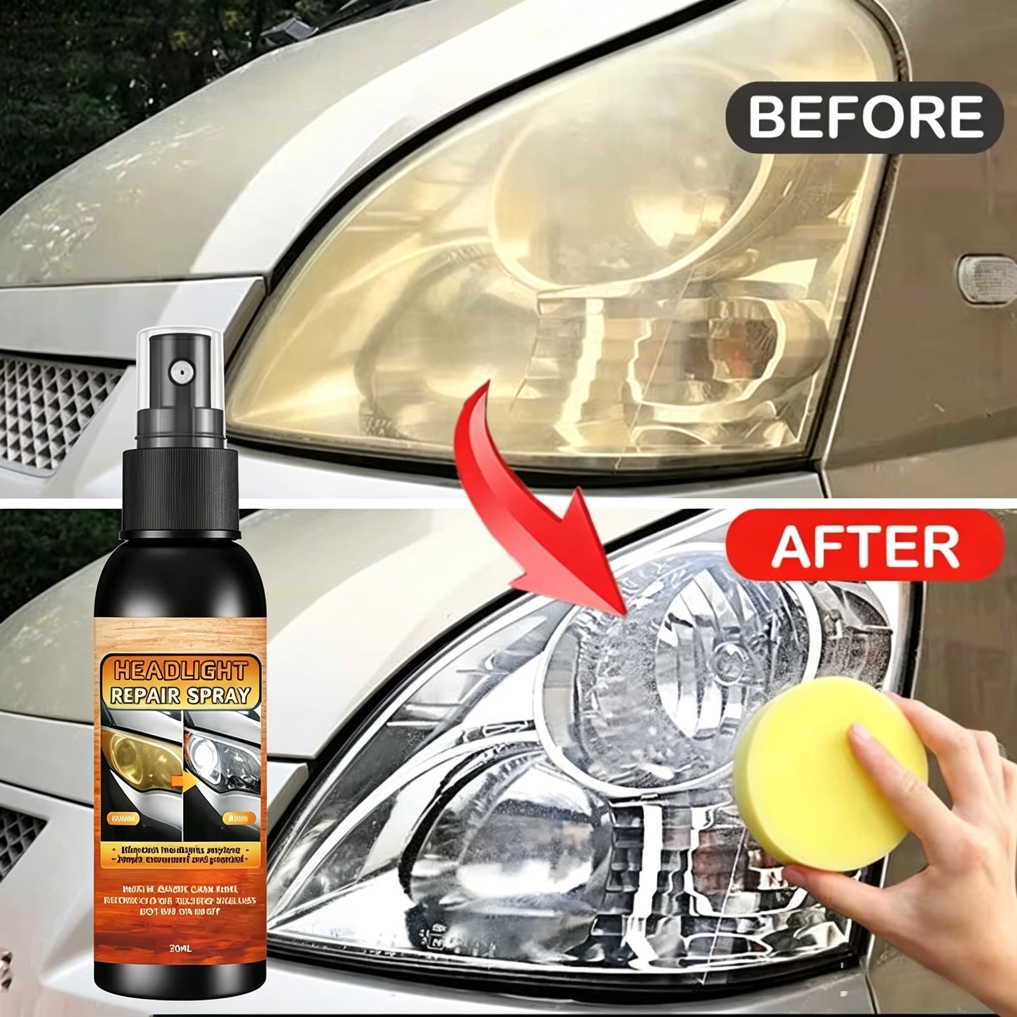 Araba Farı Restorasyon Parlatm - Car Scratch Repair Polishing Wax Paste incelemesi ve fiyatı