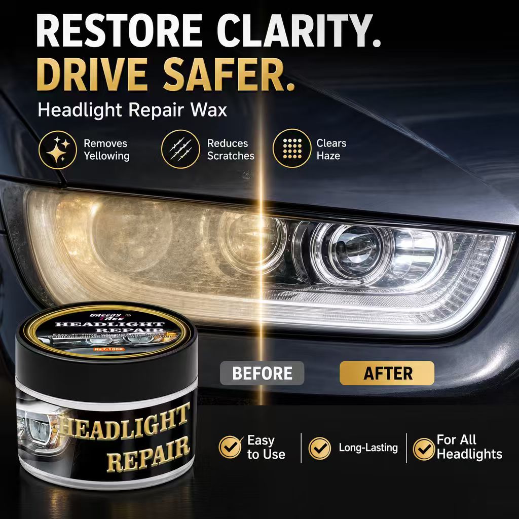Oto Farları İçin Far Tamir Cil - Car Scratch Repair Polishing Wax Paste incelemesi ve fiyatı